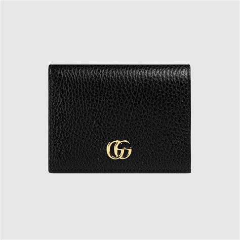 gucci leather card case wallet|Gucci card holder black friday.